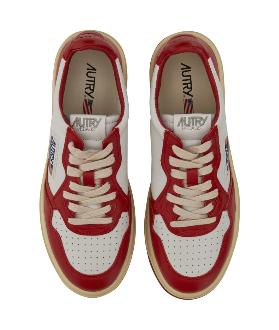 Autry 01 Sneakers In Red Leather | italist