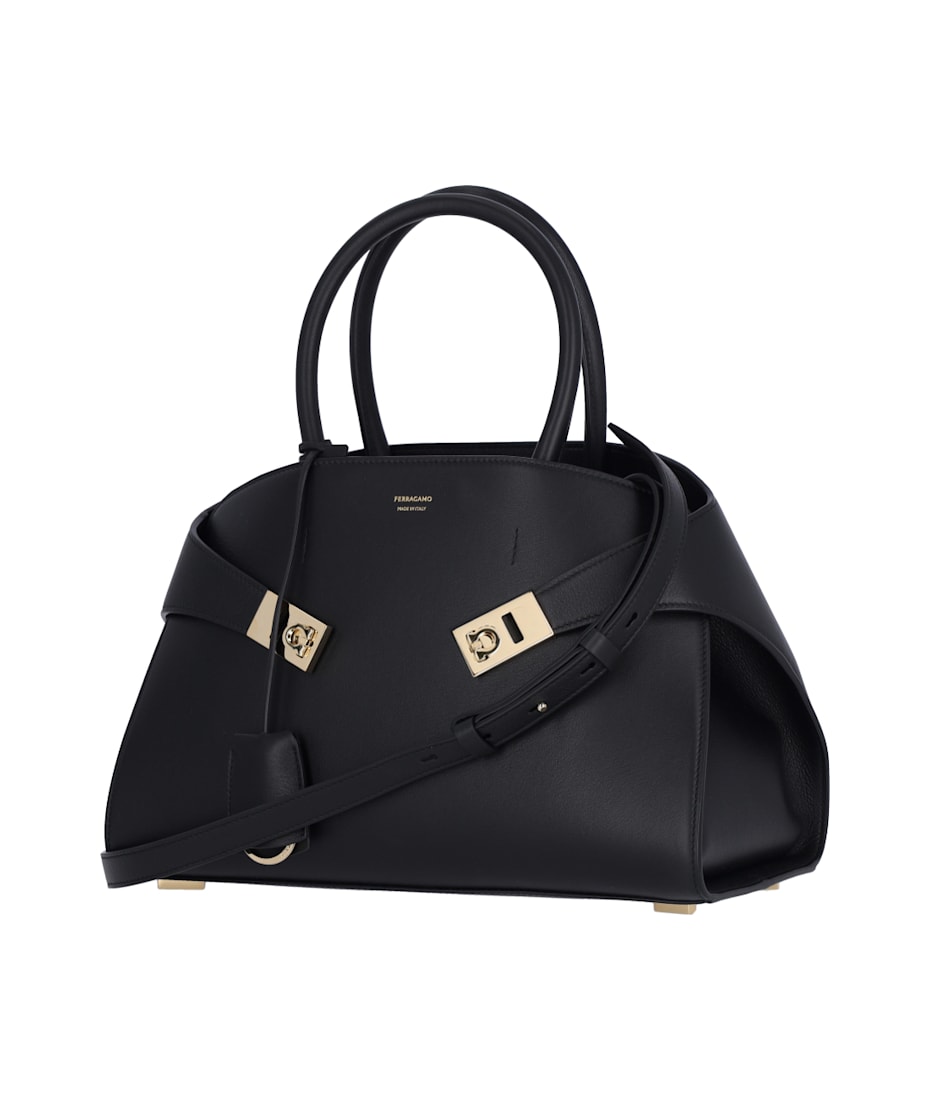 [Salvatore Ferragamo] ハグハンドバッグ(S) Ferragamo - ハグ・レザー・ショルダーバッグ をオンライン購入