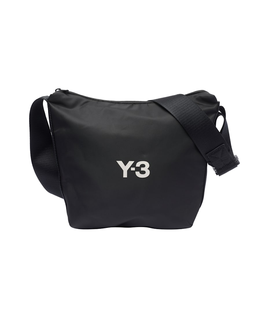 バッグ Y-3 LARGE CROSSBODY BAG アディダス Y-3 Large Crossbody Bag - ブラック | アディダス ジャパン