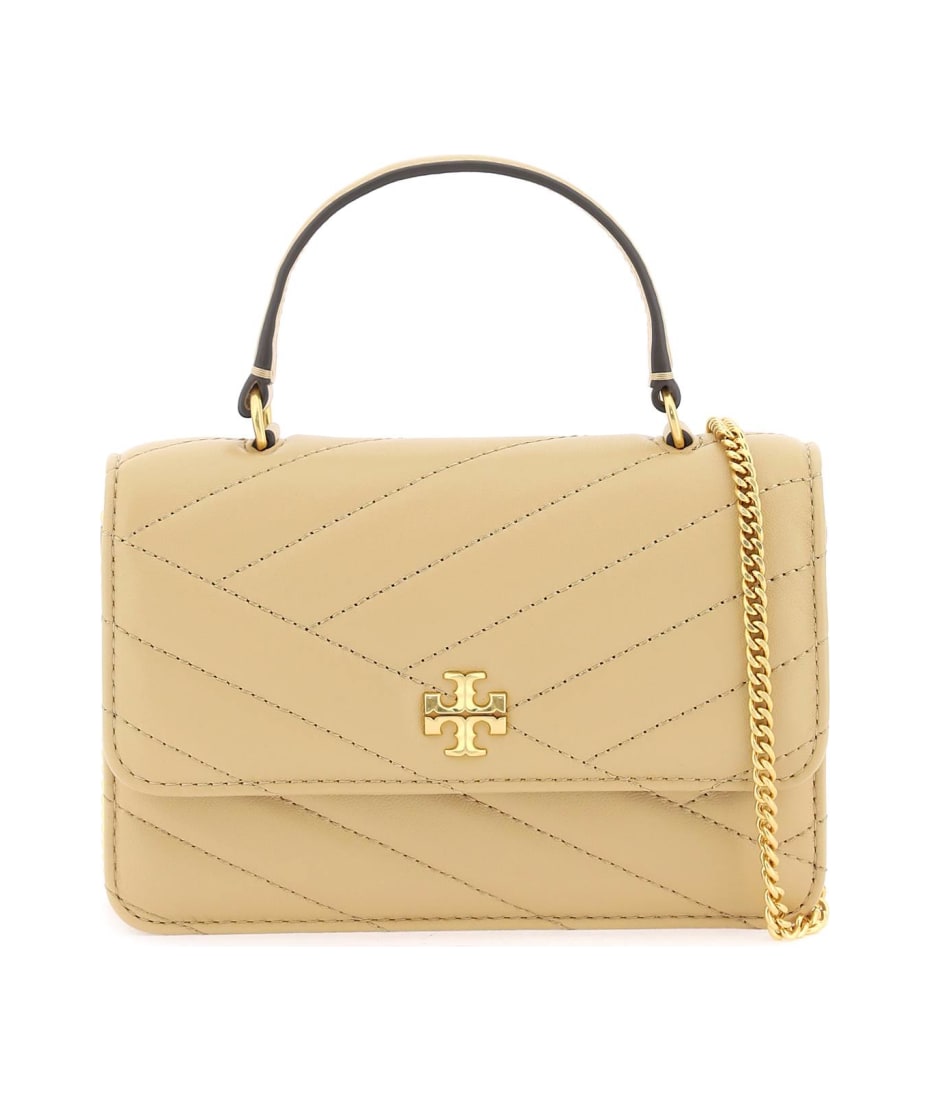 Tory Burch Bag Kira Chevron Half Moon Bag