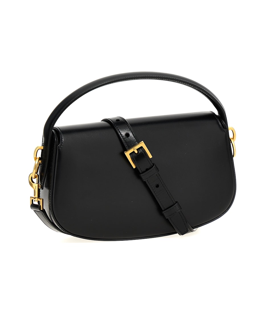 【送関込】Saint Laurent☆Voltaire Shoulder Bag Voltaire leather shoulder bag in black - Saint Laurent