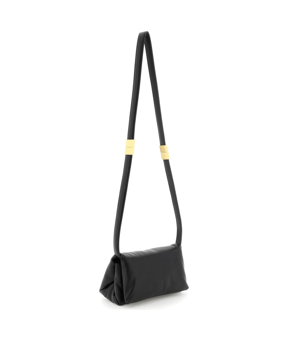 ■ MARNI ■ Prisma Bag レザーショルダーバッグ Black Marni Prisma レザーショルダーバッグ | ブラック | FARFETCH JP