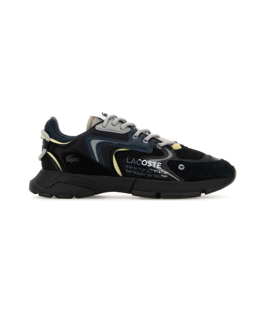 【関税&送料込】Lacoste Multicolor Leather And Mesh L003 Neo Lacoste Multicolor Leather And Mesh L003 Neo Sneakers