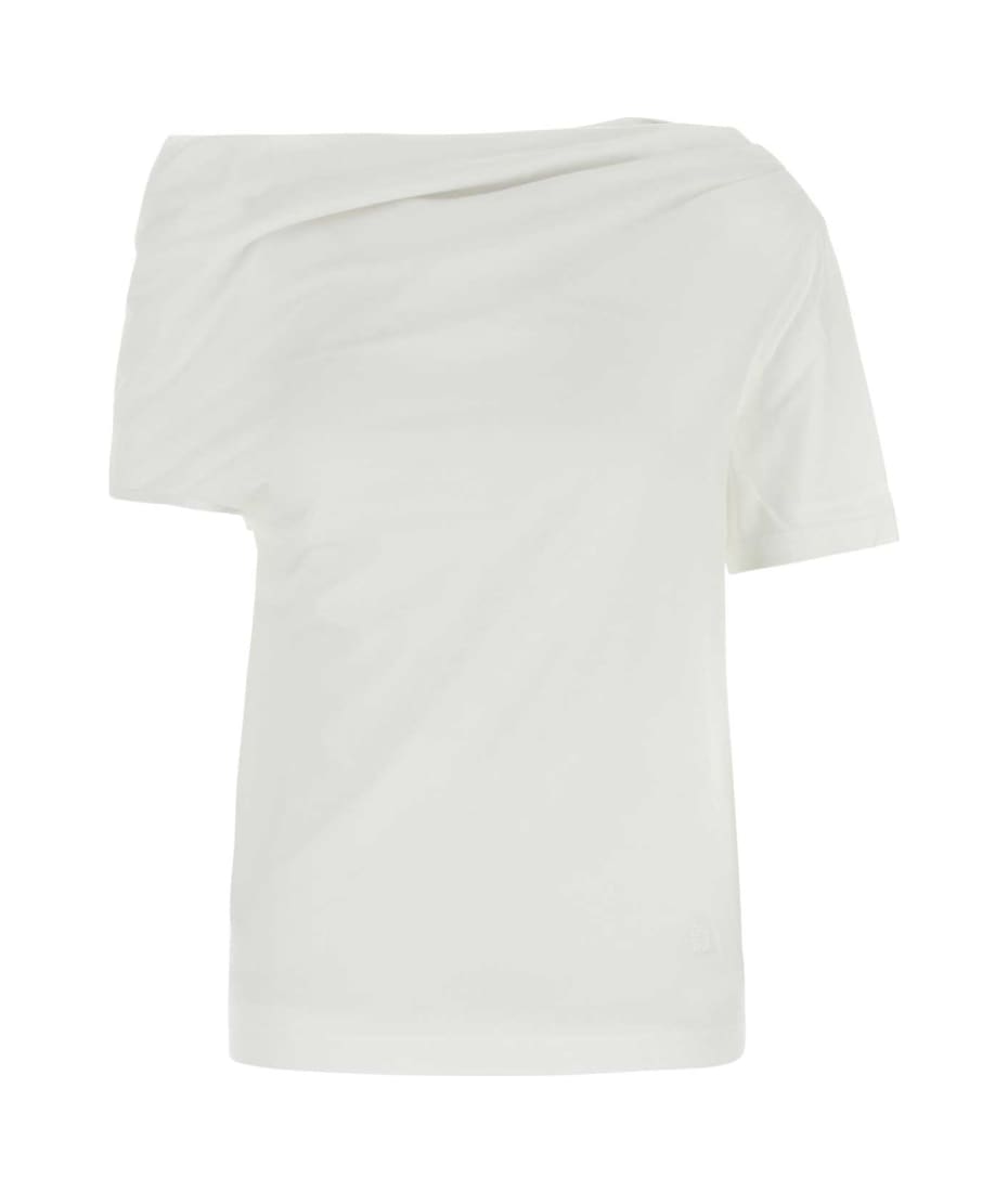Tシャツ・カットソー GIVENCHY SS25 White cotton t-shirt (BW70F530ZP 100) High_Resolution_JPG-