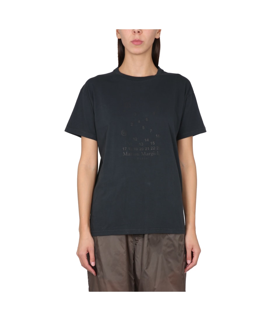 Maison Margiela T-shirt With Logo Embroidery | italist, ALWAYS