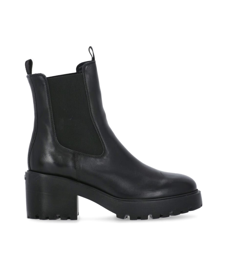 ショートブーツ・ブーティ HOGAN H649 - Leather chelsea boot Hogan H649 Chelsea Boots | italist