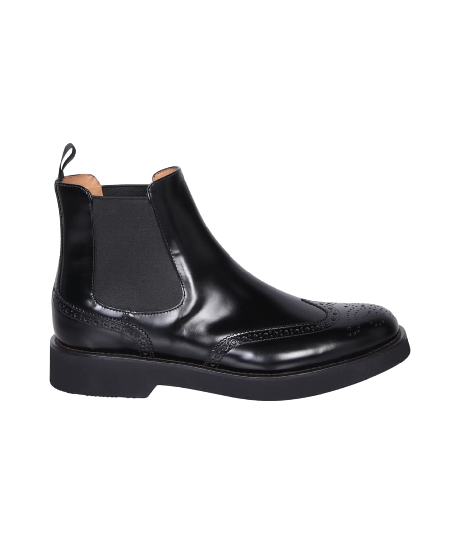 Church s Ketsby Polish Black Ankle Boots italist