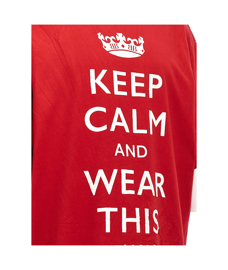 Balenciaga 'keep Calm' T-shirt | italist