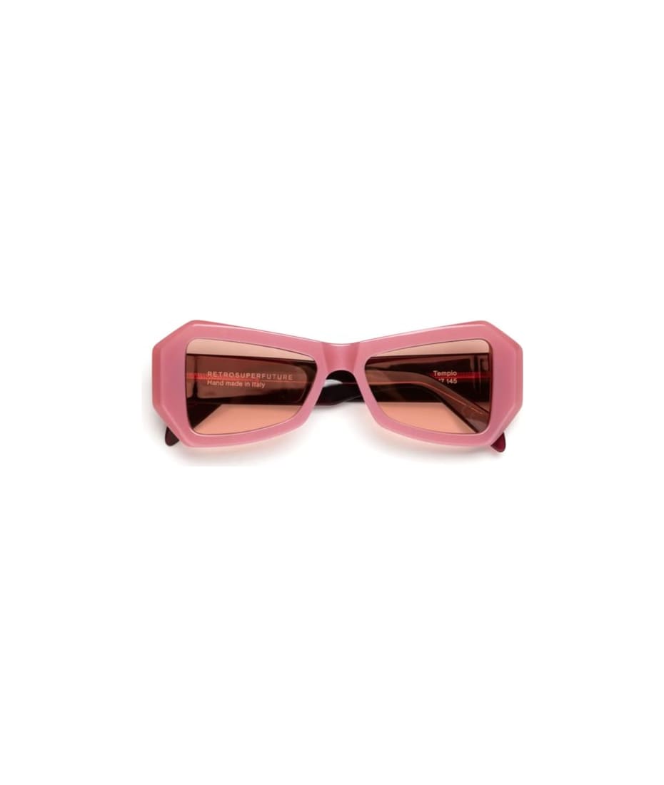 サングラス RETRO SUPER FUTURE Retrosuperfuture - TEMPIO CANDY - pink Retro Super Future® - Tempio Sunglasses | Specs Collective