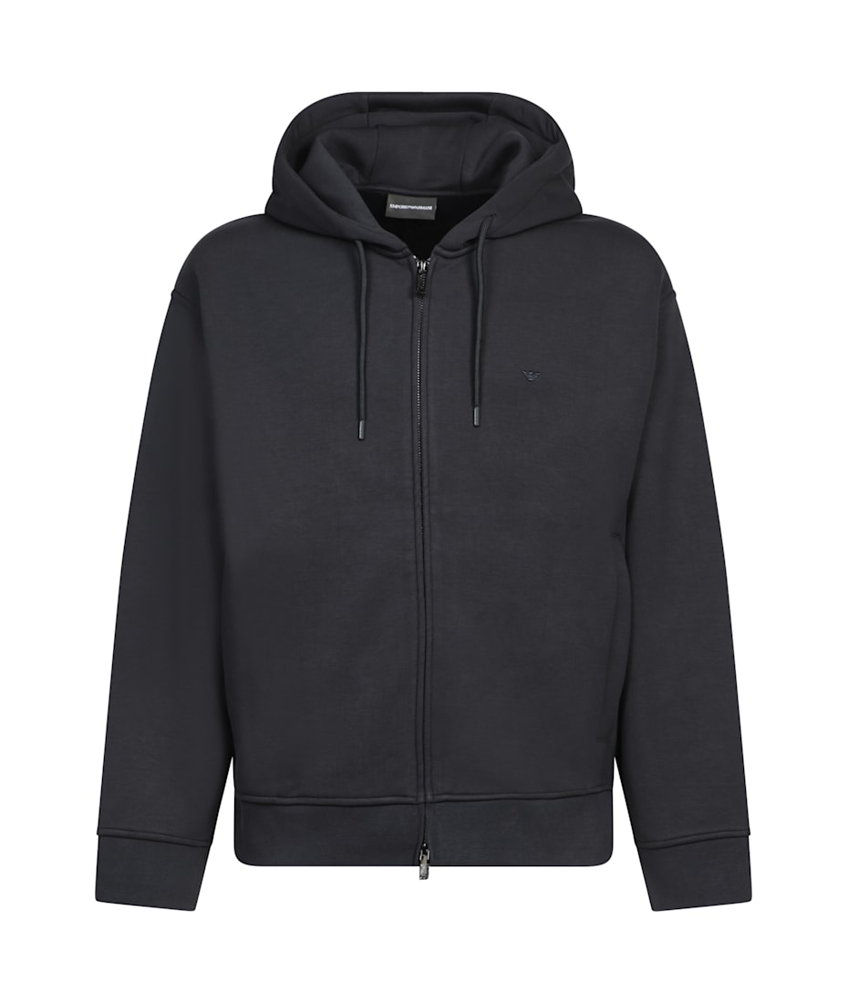 【EMPORIO ARMANI】★ Light blue Hoodie ★ EA7 Emporio Armani Hoodie- Blue – Phases Men's Fashion