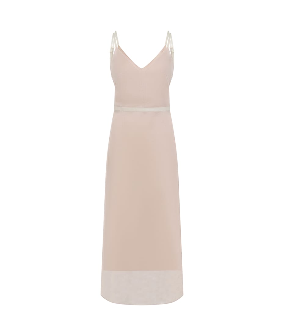 ワンピース CARVEN SS25 Carven Silk Long Dress (6251K21412 PEONY) 2410_Carven_SS25_ECOM_Shot_12_