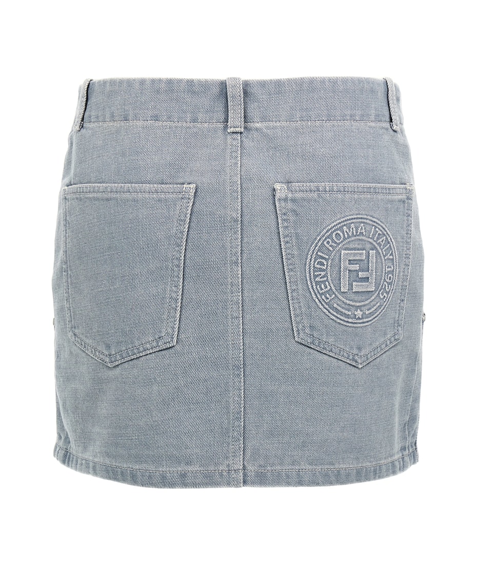 【FENDI】Skirts Fendi Denim Midi Skirt | italist