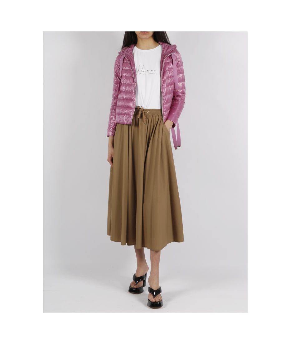 【関税&送料込み】Herno Light Stretch Nylon Skirt Herno Light Nylon Stretch Skirt | italist