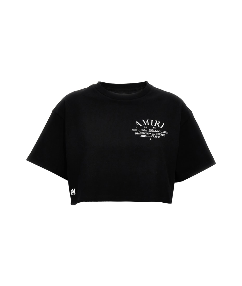 AMIRI 'arts District' Cropped T-shirt | italist