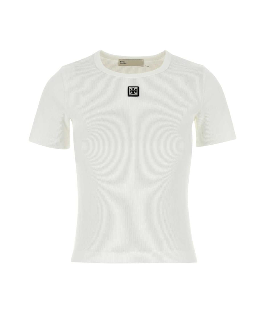 Tシャツ・カットソー TORY BURCH White Cotton T-Shirt Tory Burch White Cotton T-shirt | italist
