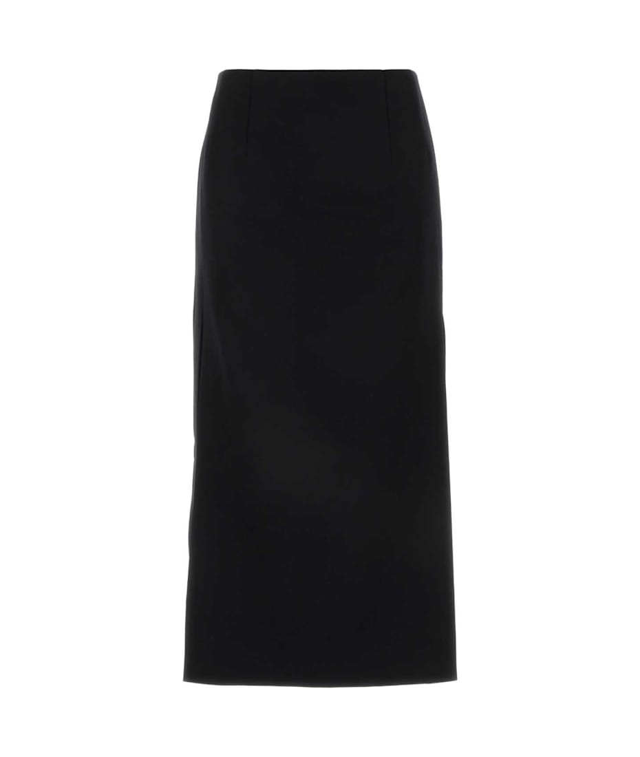 スカート Valentino Garavani Black Wool Skirt Valentino Garavani Black Wool Skirt | italist