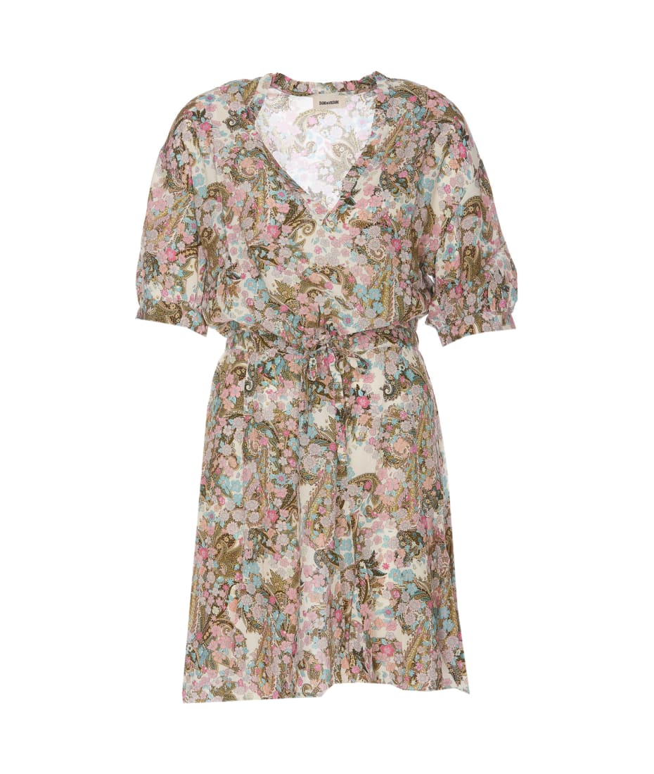 Treat urself Floral vintage like dress