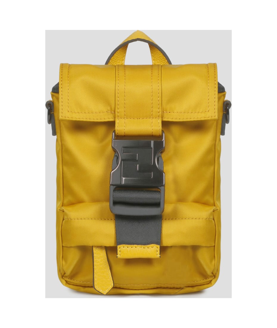 fendi yellow backpack
