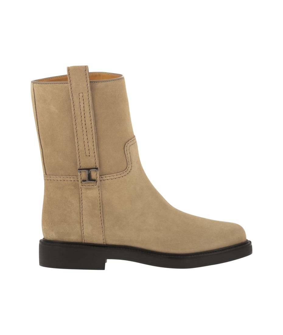 ブーツその他 TOD'S FW24 Sand suede ankle boots (XXW20L0IM60RE0 S812) Sand suede ankle boots – G&B