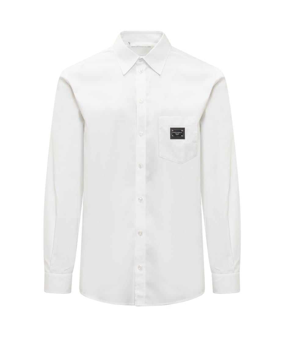 Dolce & Gabbana Logo Plaque Martini Shirt シャツ 通販