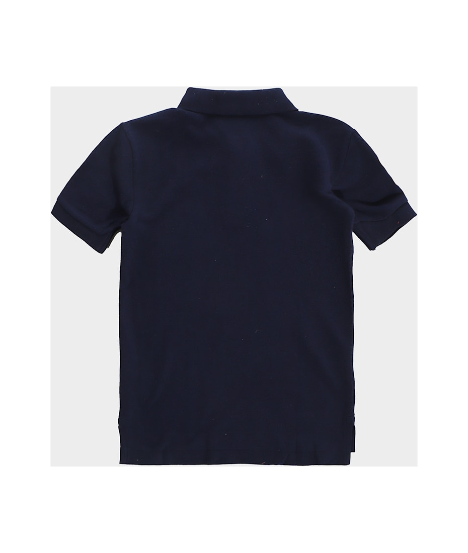 Polo Ralph Lauren Blue Cotton Polo Shirt | italist
