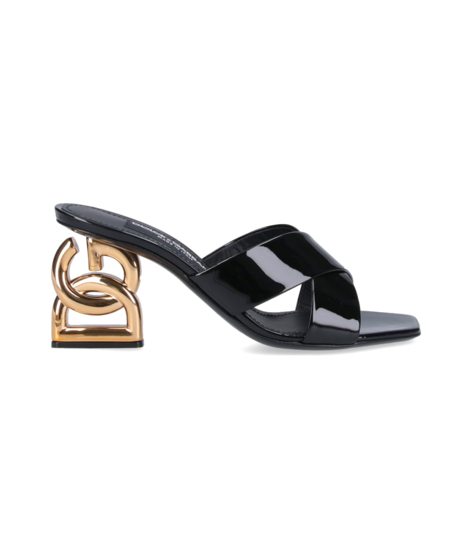 【送料&関税込】Dolce & Gabbana Dg Pop Heel Mules Dolce & Gabbana Dg Pop Heel Mules | italist