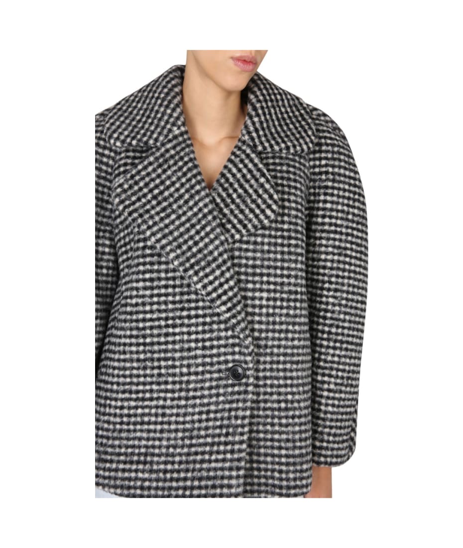 コート Dries Van Noten FW22 SHORT ROUND COAT (010284_5372900) Dries Van Noten Short Round Coat | italist