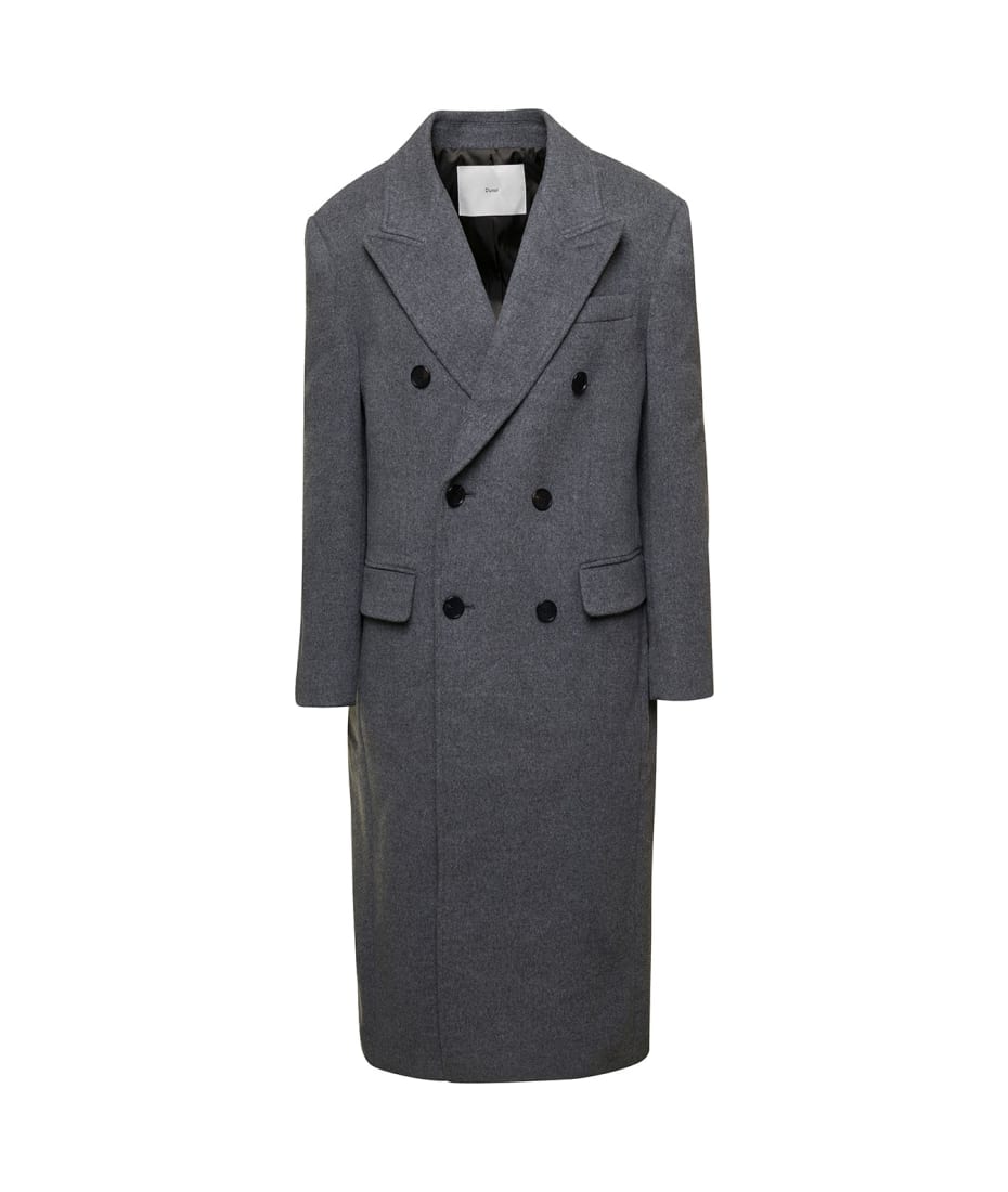 DUNST Tailored Double Breast Wool Coat