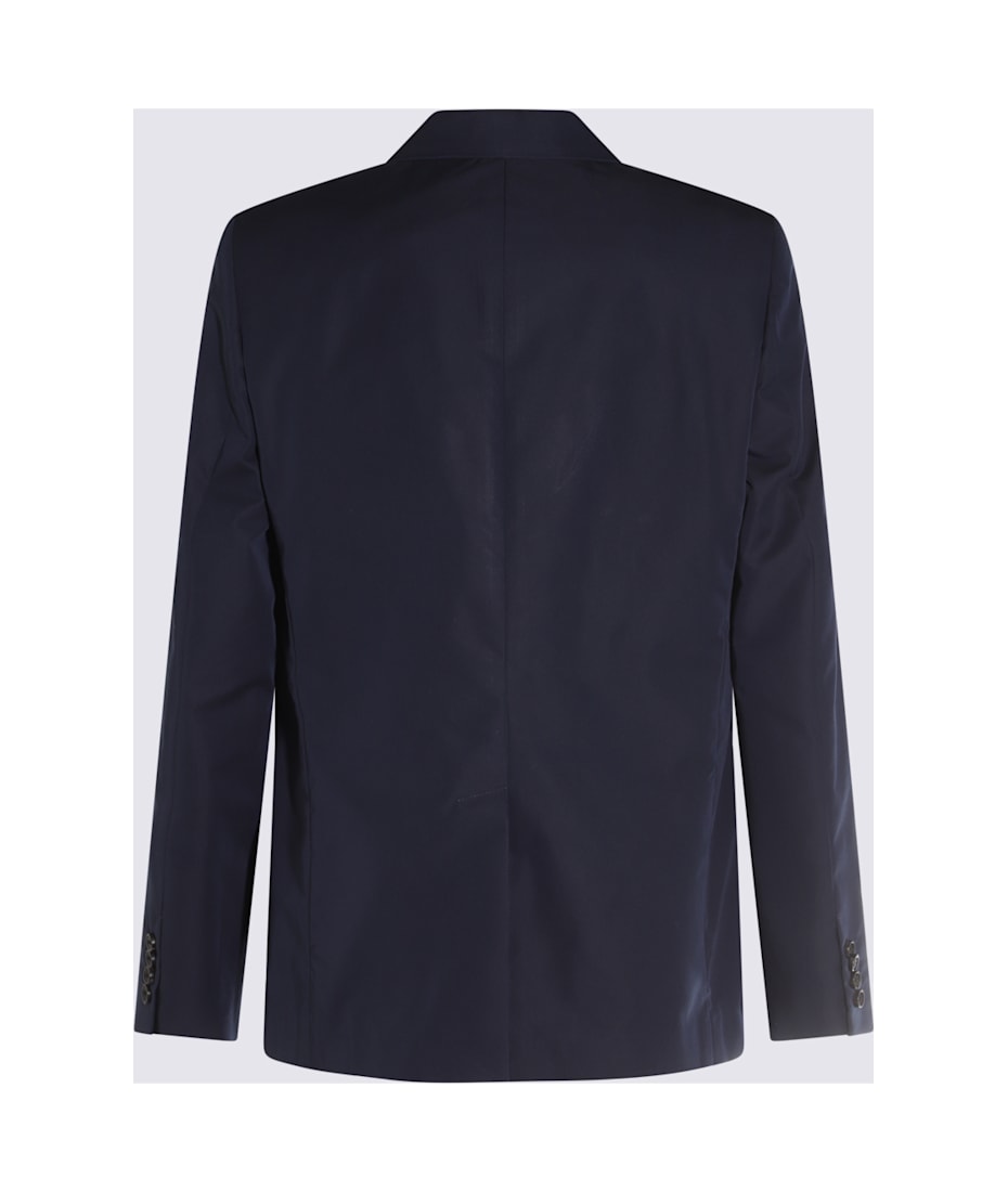 GUCCI★NAVY BLUE COTTON BLAZER Gucci Navy Blue Cotton Blazer | italist
