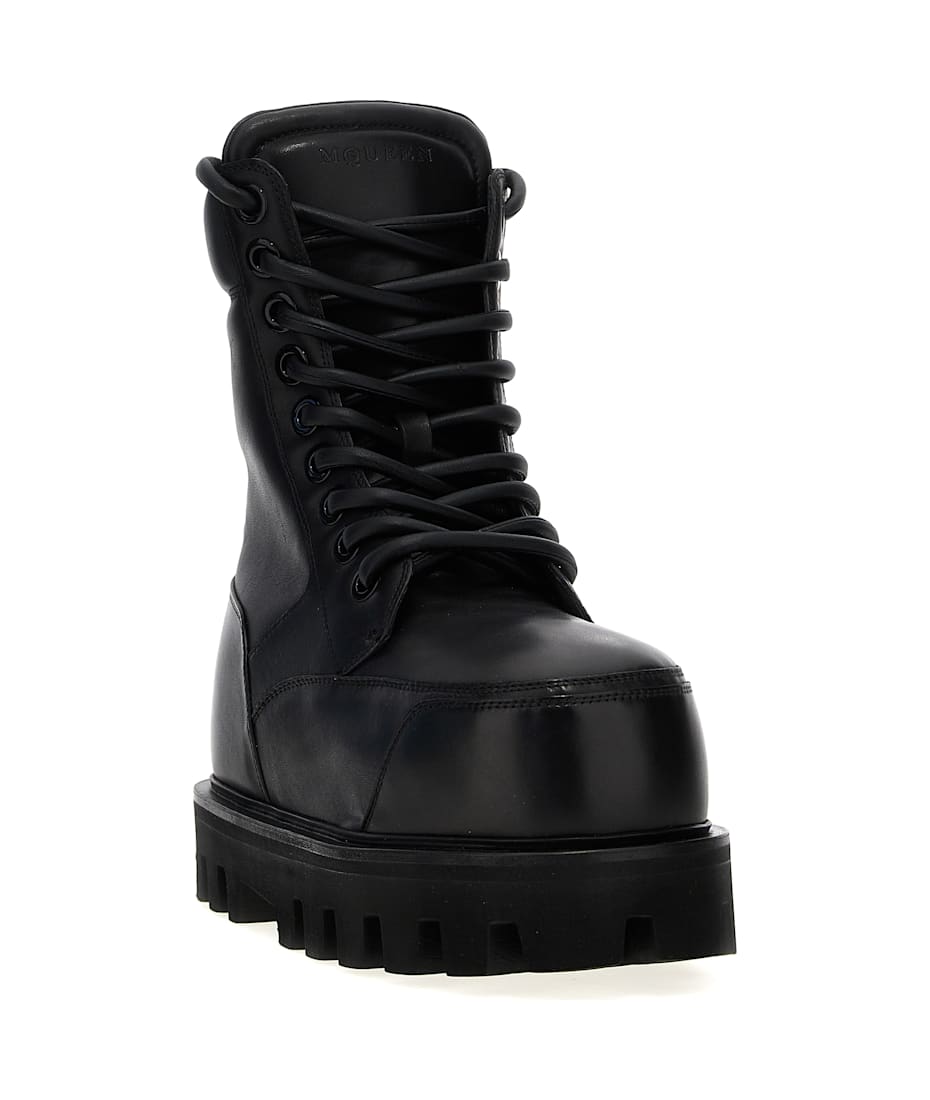 【関税込み】alexander mcqueen Nappa ankle boots Alexander McQueen Nappa Ankle Boots | italist