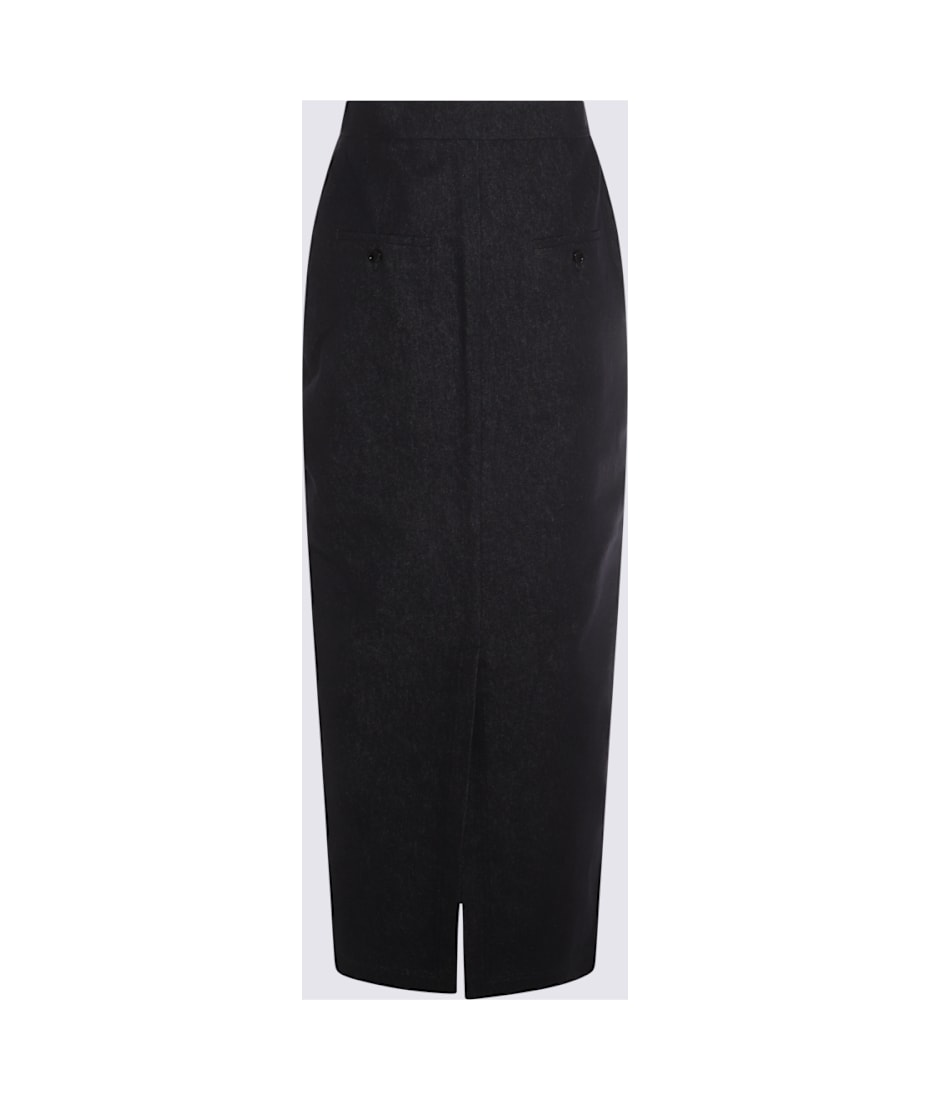 【送料&関税込】Max Mara Dark Blue Cotton Skirt Skirts navy | Max Mara