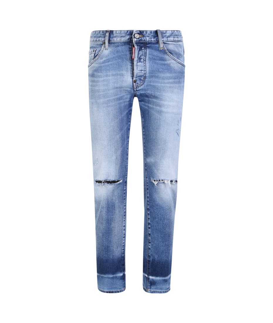 Dsquared2 Light Blue Skater Jeans | italist