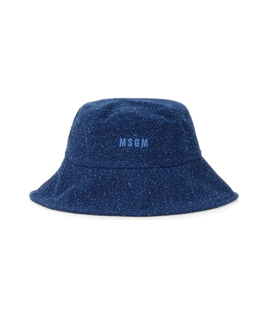 MSGM ロコハッチテニムショツ 3841MDB230X257271 85 MSGM Hat With Logo | italist