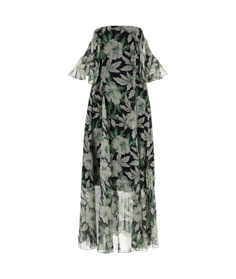 ワンピース Loewe Printed Silk Dress Loewe Printed Silk Dress | italist