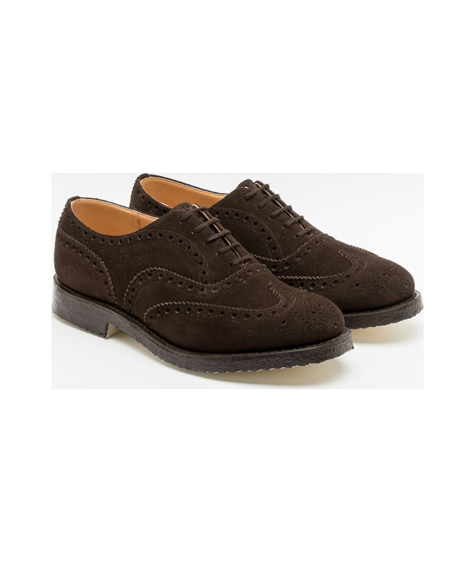 Church's Brown Suede Shoe | italist