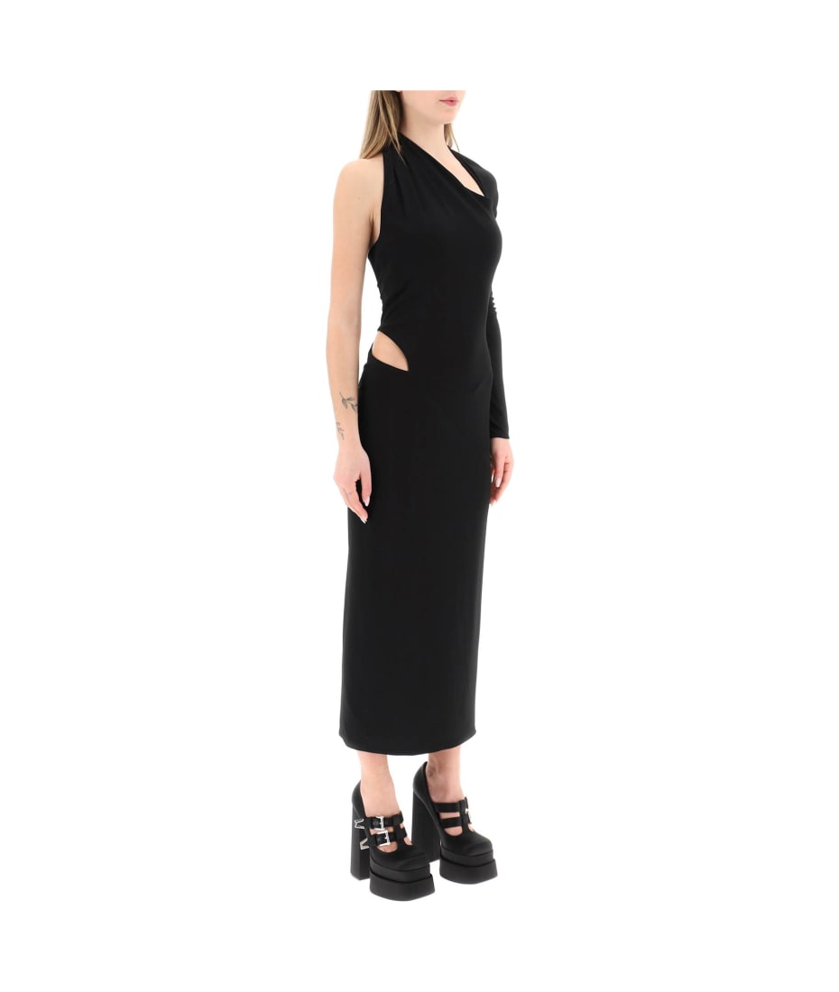Versace Cut Out Jersey Dress | italist