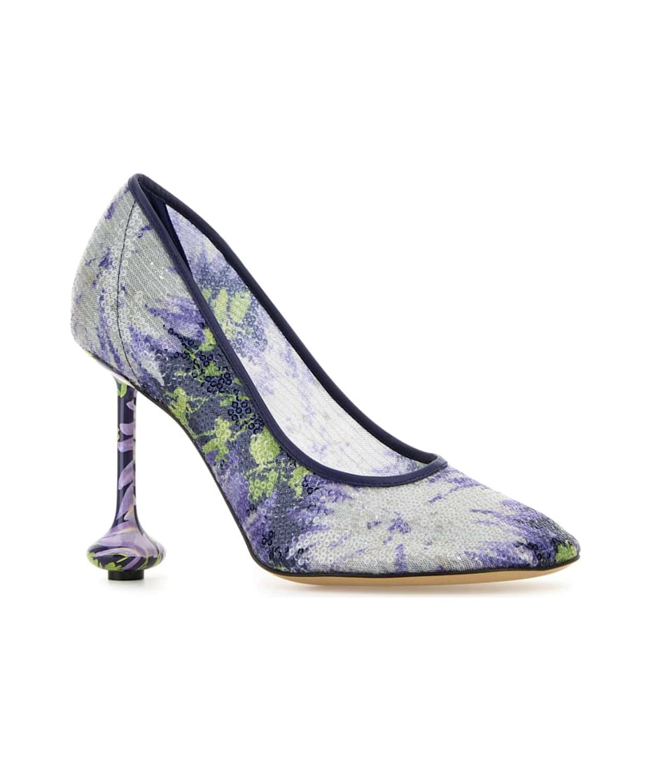 パンプス Loewe Embellished Mesh Toy Pumps Loewe Toy Crystal Mesh Pumps | Neiman Marcus
