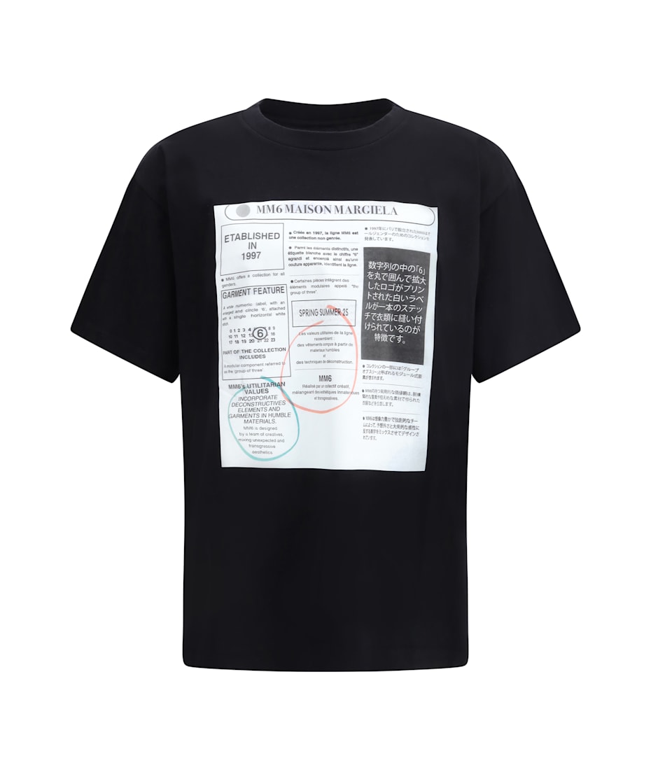 MM6｜ (SH0GC0043 S24312 900) Buy MM6 Maison Margiela T-Shirt 'Off White' - SH0GC0043