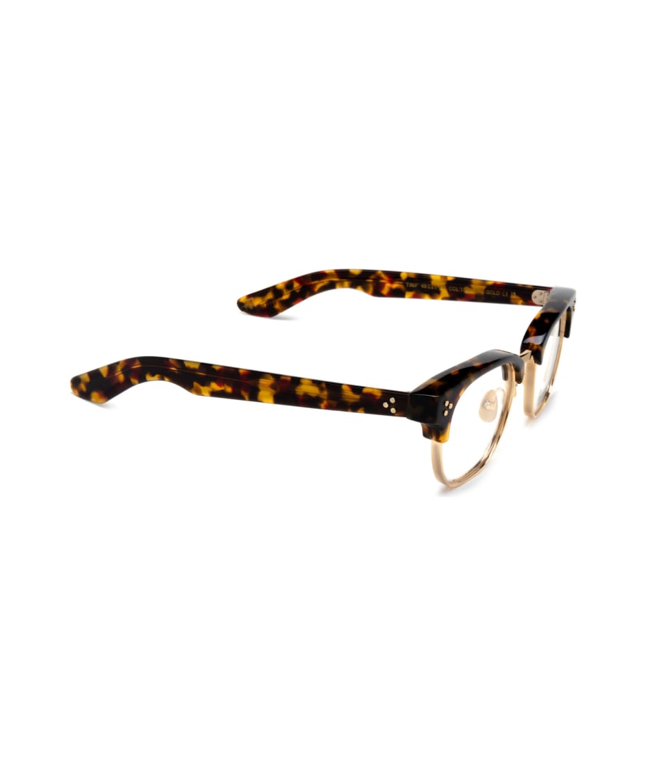 Moscot Tinif Tortoise / Gold Glasses | italist