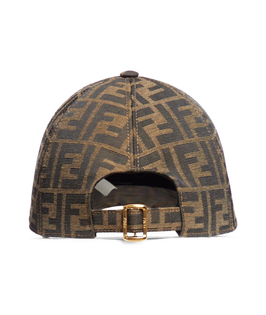 FENDI 帽子 FXQ885 APWL Hat Cotton Brown | Fendi