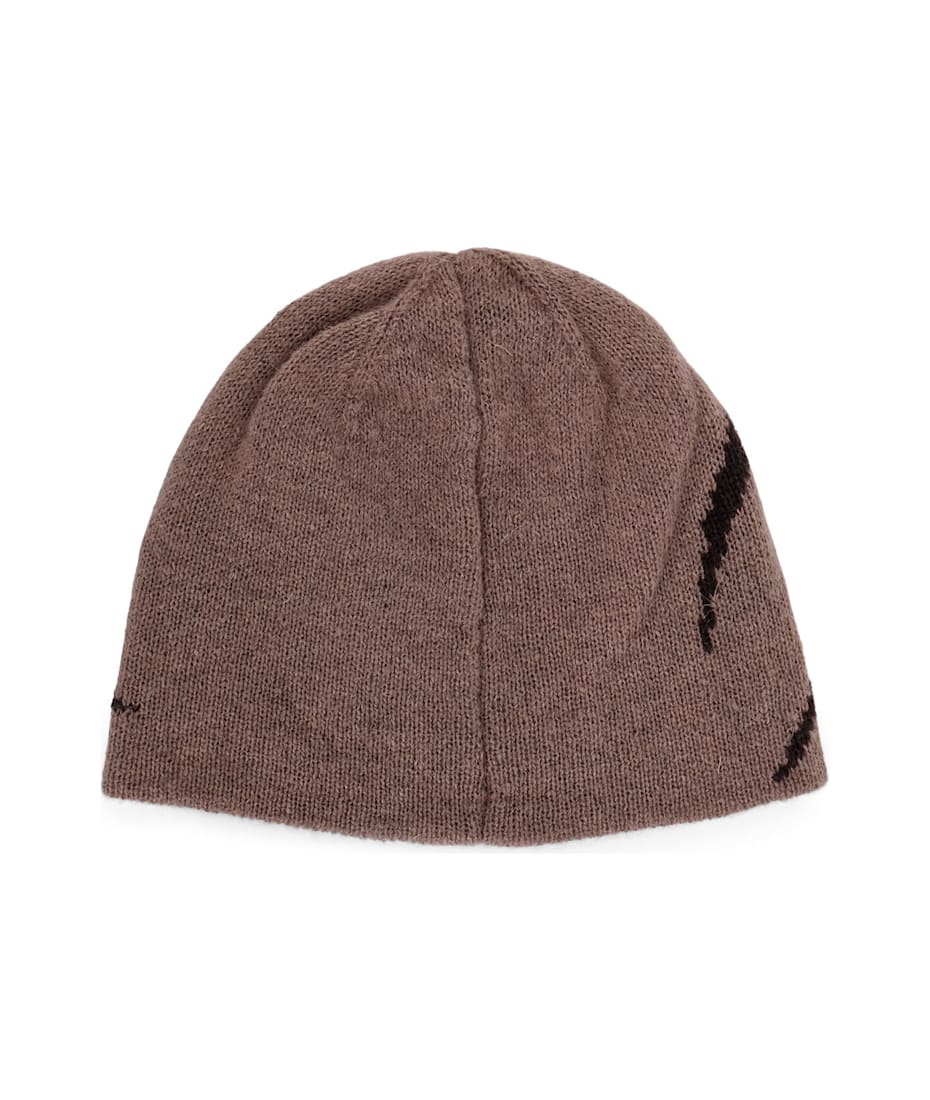 帽子 ROA / Graphic Beanie ROA Brown & Yellow Graphic Beanie ROA
