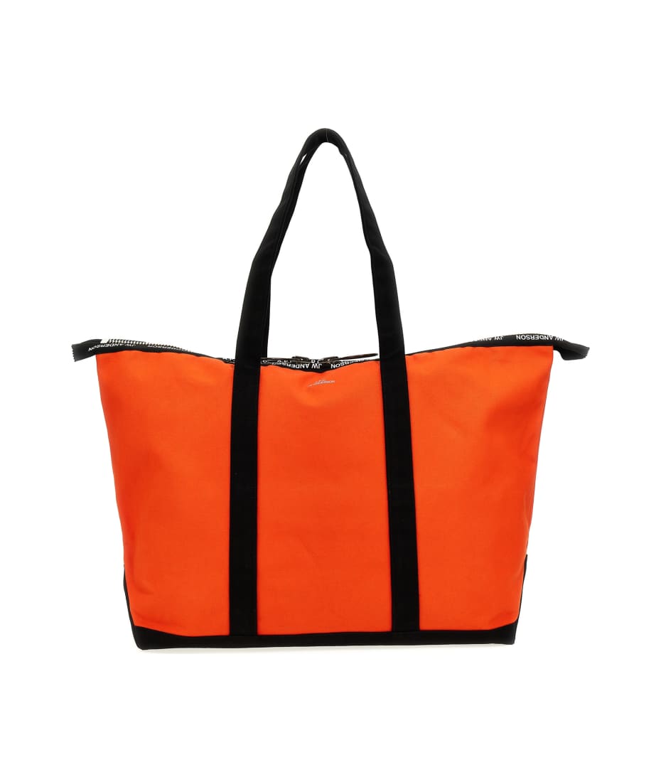 【関税&送料込】Jw Anderson Orange Leather Pant J.W. Anderson Orange Leather Pant | italist