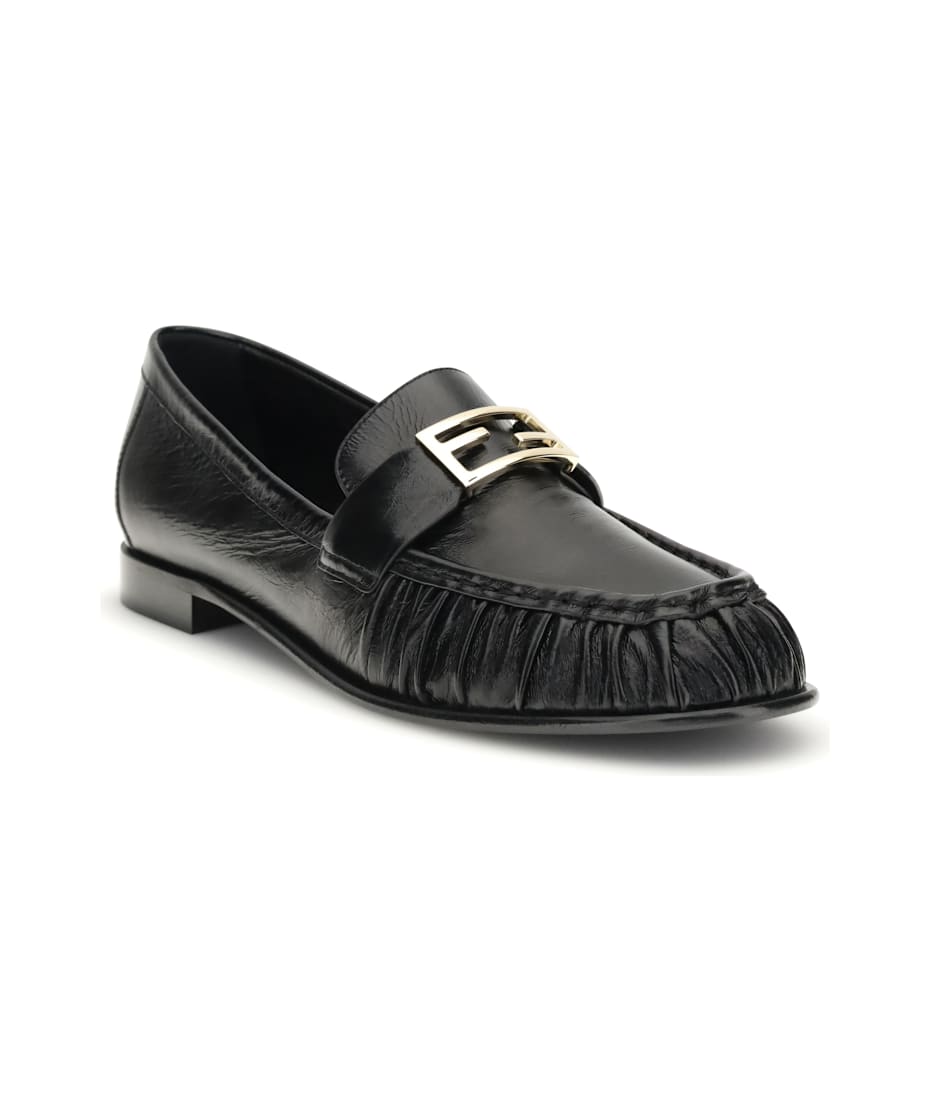 Fendi Nappa Baguette Loafers | italist