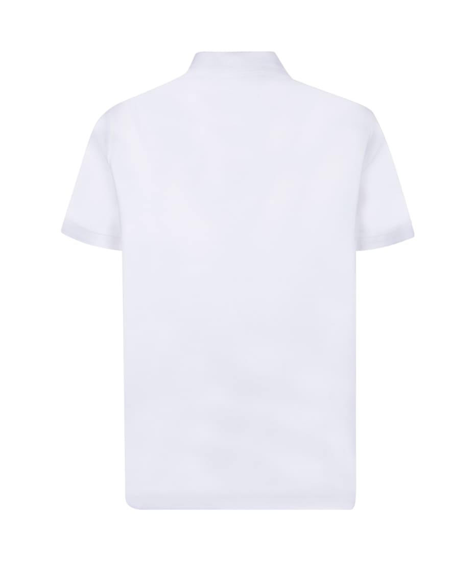 Tシャツ・カットソー Burberry SS24 'Eddie' polo shirt (8084012 WHITE) Burberry Cotton Eddie Polo Shirt - Joseph | Men