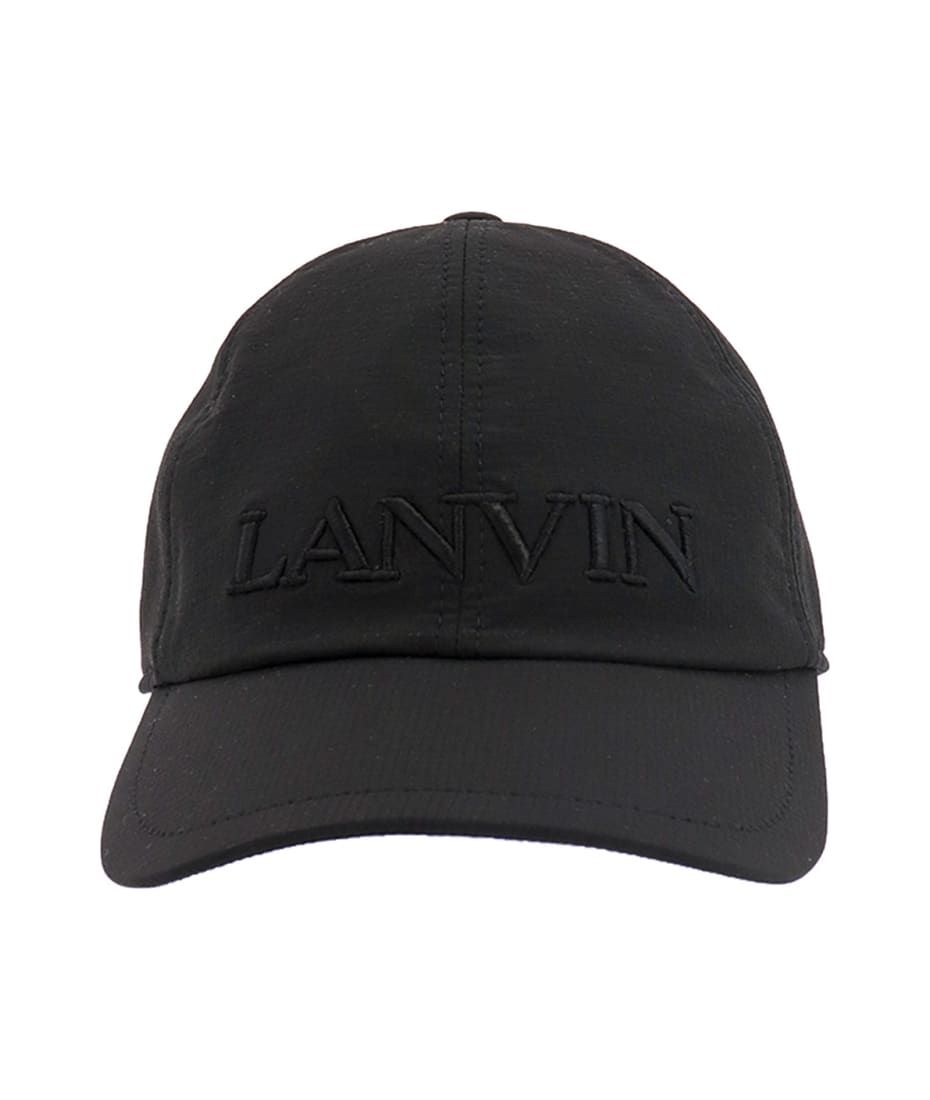 Flared cap sleeves  Light blue Silk visor Lanvin - De-iceShops TW