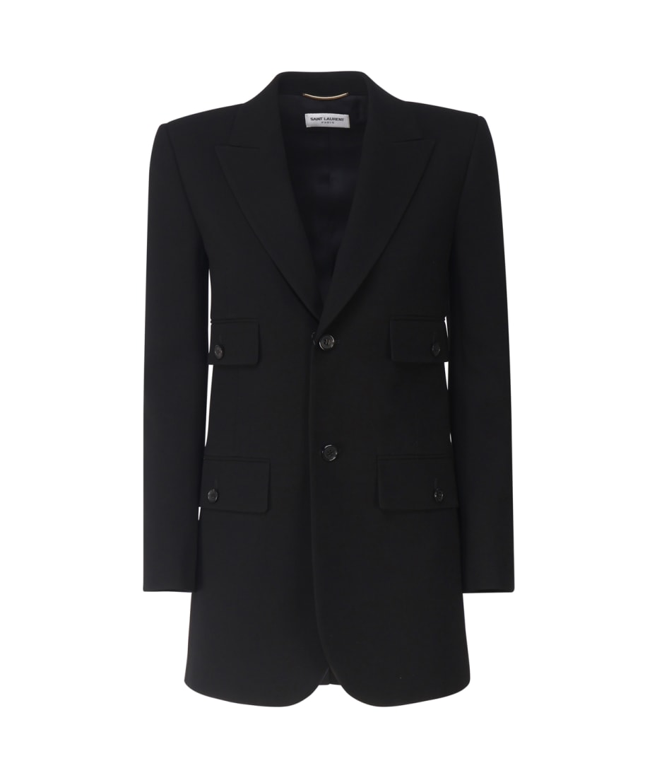 Saint Laurent Single-breasted Blazer | italist