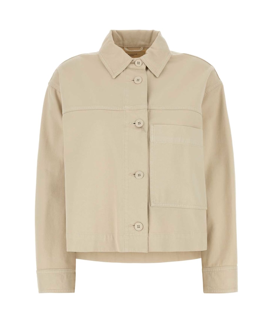 ジャケット Weekend Max Mara Sand Cotton Salita Jacket Weekend Max Mara Sand Cotton Salita Jacket | italist, ALWAYS