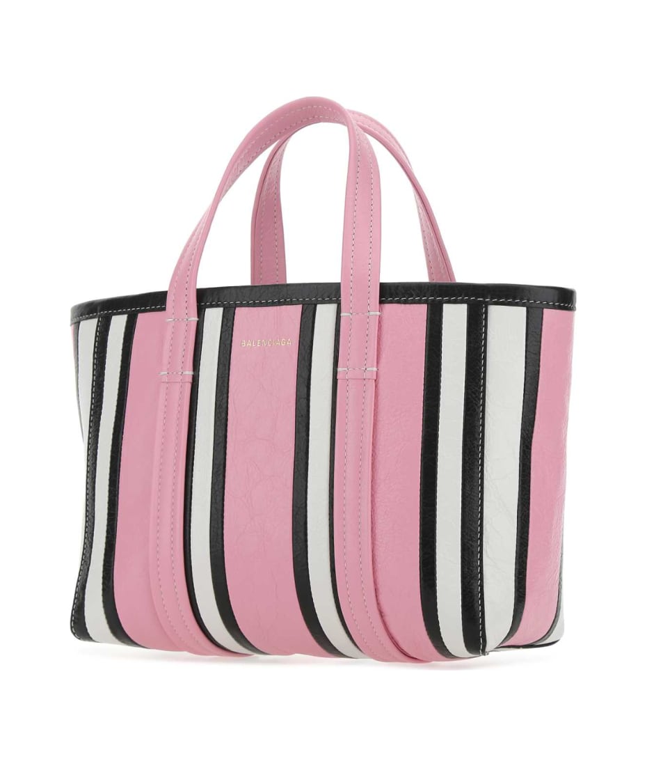 【送料&関税込】Balenciaga Multicolor Leather Small Barbes S Balenciaga Multicolor Leather Small Barbes Shopping Bag
