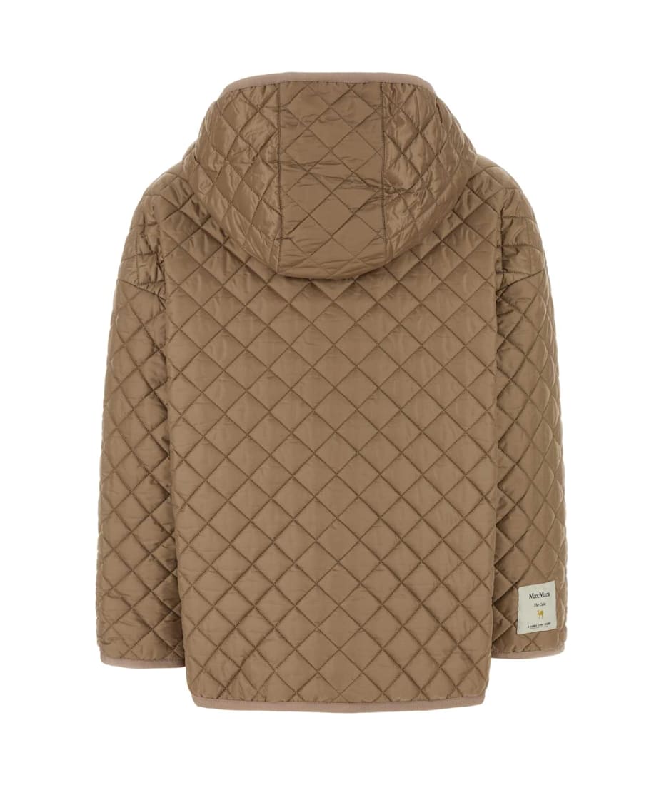 ダウンジャケット・コート Max Mara Camel polyester Leo reversible jacket Max Mara The Cube Camel Polyester Leo Reversible Jacket