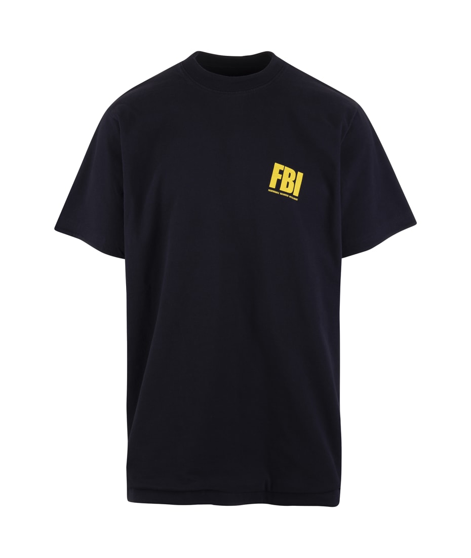 Tシャツ・カットソー *BALENCIAGA* Year of Tiger FBI Reversible Short Sleeve T-Shi Balenciaga FBI Print Year Of The Tiger Reversible T-Shirt